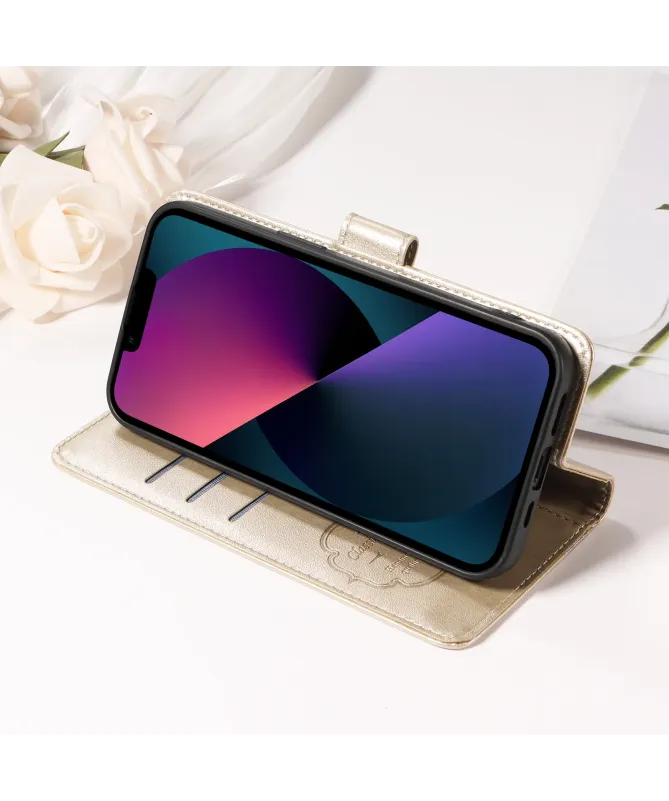 Housse Portefeuille Xiaomi Redmi 15 4G Fleurs et Papillons