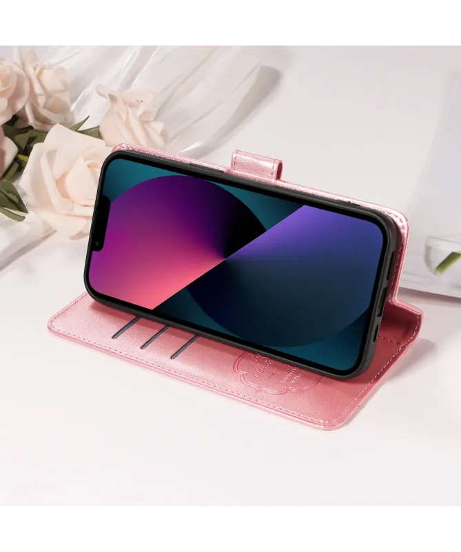 Housse Portefeuille Xiaomi Redmi 15 4G Fleurs et Papillons