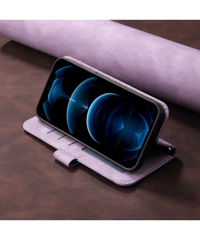 Housse Portefeuille Xiaomi Redmi 15 4G Style Rétro