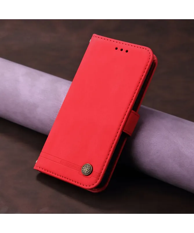 Housse Portefeuille Xiaomi Redmi 15 4G Style Rétro