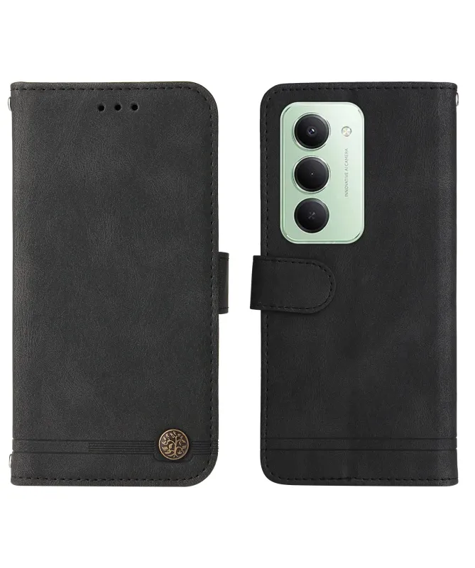 Housse Portefeuille Xiaomi Redmi 15 4G Style Rétro