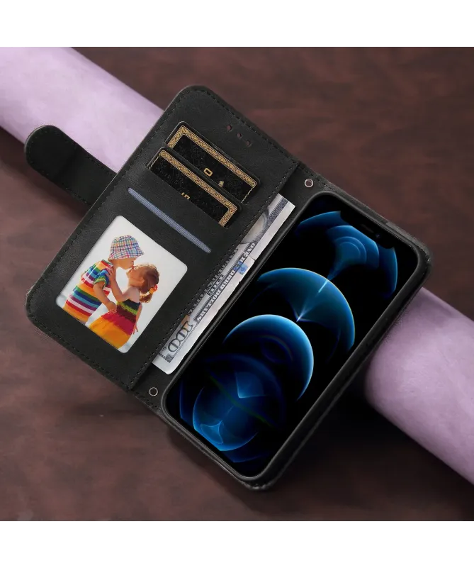 Housse Portefeuille Xiaomi Redmi 15 4G Style Rétro