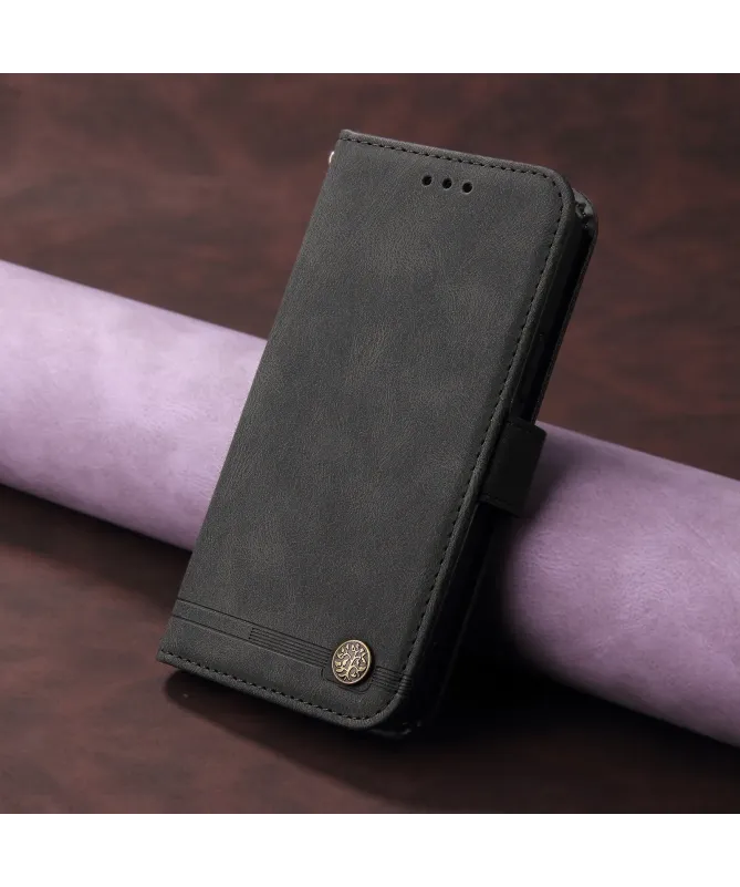 Housse Portefeuille Xiaomi Redmi 15 4G Style Rétro