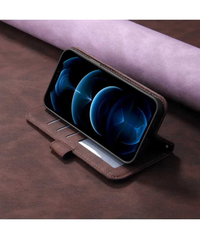 Housse Portefeuille Xiaomi Redmi 15 4G Style Rétro