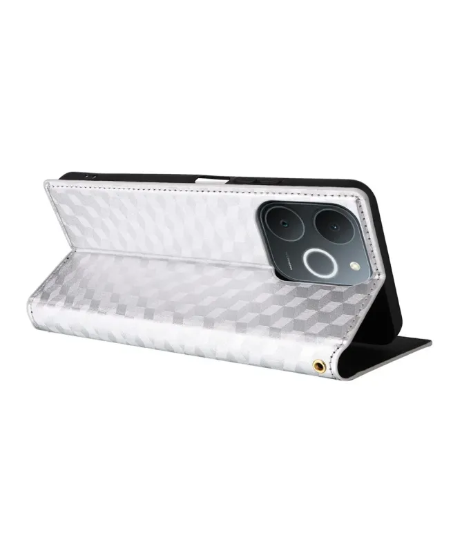 Housse Realme Note 70T flip cover design géométrie