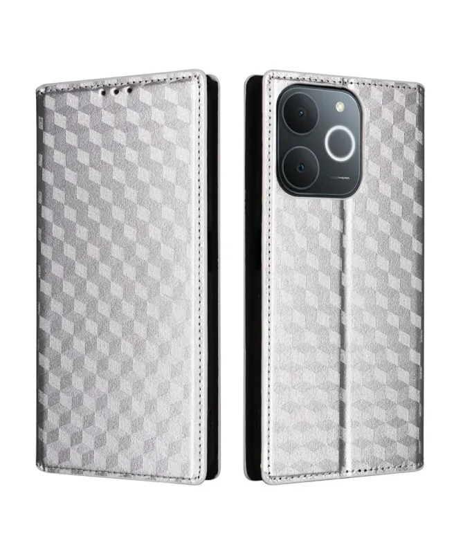 Housse Realme Note 70T flip cover design géométrie