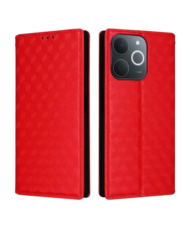 Housse Realme Note 70T flip cover design géométrie