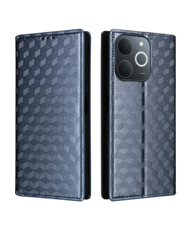 Housse Realme Note 70T flip cover design géométrie