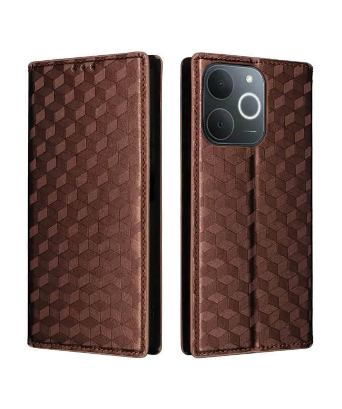 Housse Realme Note 70T flip cover design géométrie