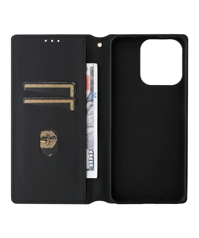 Housse Realme Note 70T flip cover design géométrie