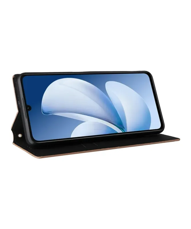 Housse Realme Note 70T flip cover design géométrie
