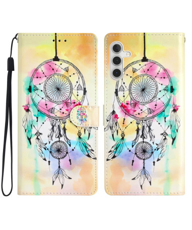 Housse Samsung Galaxy S25 FE Attrape-Rêves Aquarelle