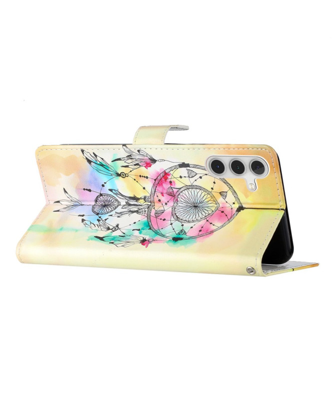 Housse Samsung Galaxy S25 FE Attrape-Rêves Aquarelle