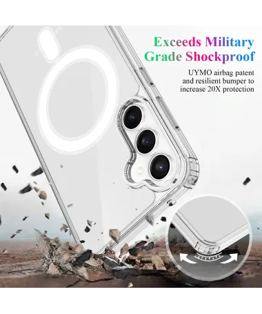 Coque Samsung Galaxy S25 FE Transparente MagSafe | Sorra