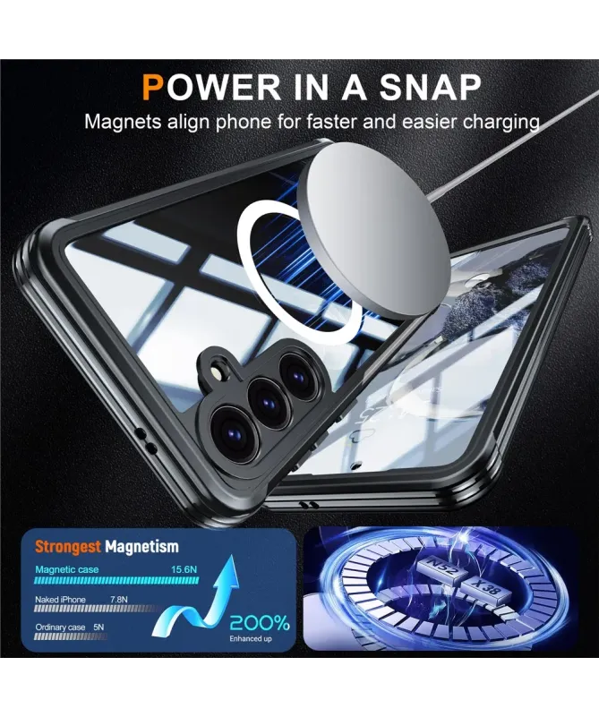 Coque Intégrale Samsung Galaxy S25 FE Antichoc MagSafe