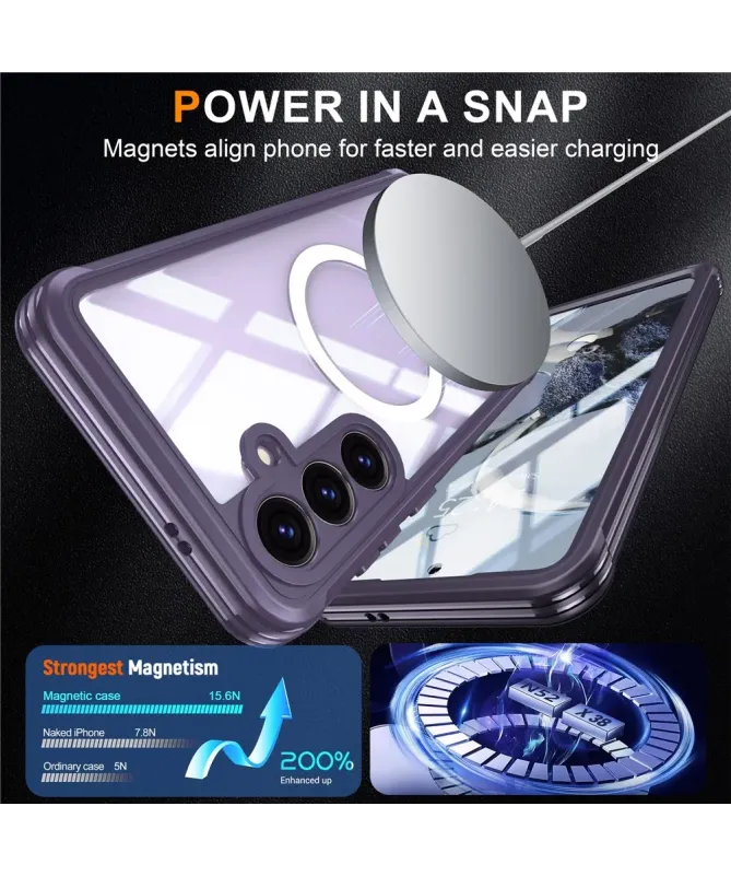 Coque Intégrale Samsung Galaxy S25 FE Antichoc MagSafe