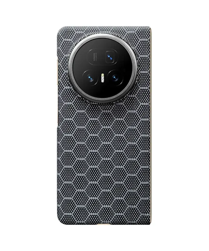Coque Honor Magic V5 Nid d'Abeille Fibre d'Aramide MagSafe