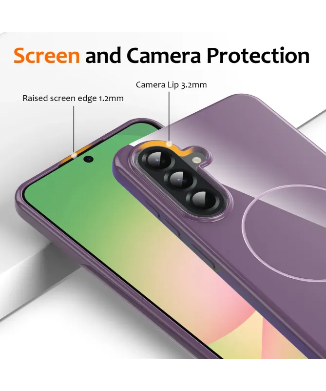 Coque Samsung Galaxy S25 FE Brillante MagSafe avec Lanière