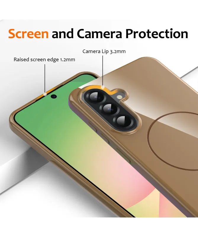 Coque Samsung Galaxy S25 FE Brillante MagSafe avec Lanière