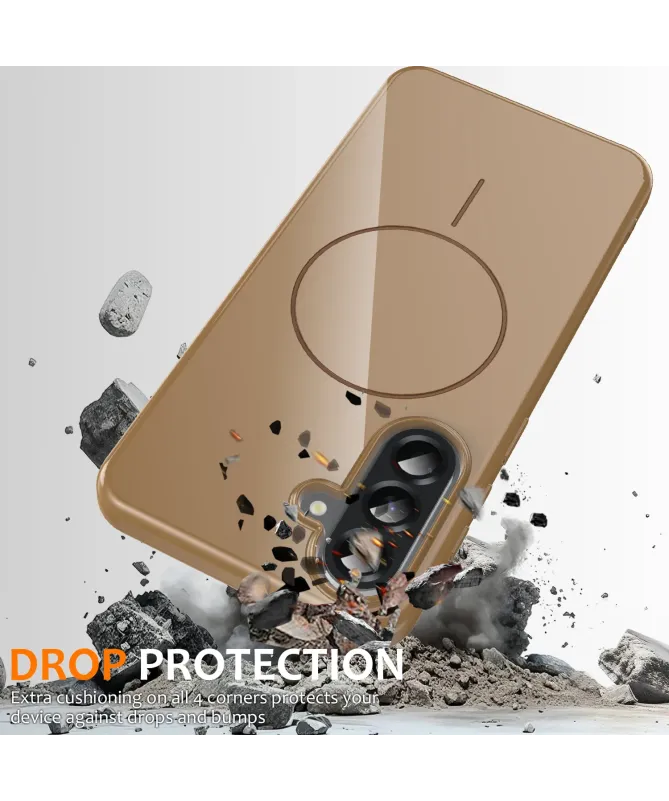 Coque Samsung Galaxy S25 FE Brillante MagSafe avec Lanière