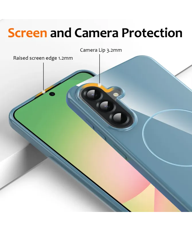Coque Samsung Galaxy S25 FE Brillante MagSafe avec Lanière