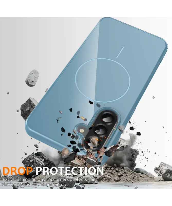 Coque Samsung Galaxy S25 FE Brillante MagSafe avec Lanière