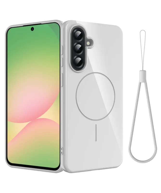 Coque Samsung Galaxy S25 FE Brillante MagSafe avec Lanière