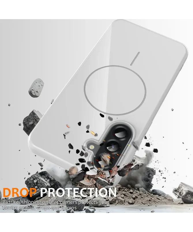 Coque Samsung Galaxy S25 FE Brillante MagSafe avec Lanière