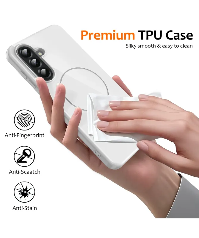 Coque Samsung Galaxy S25 FE Brillante MagSafe avec Lanière