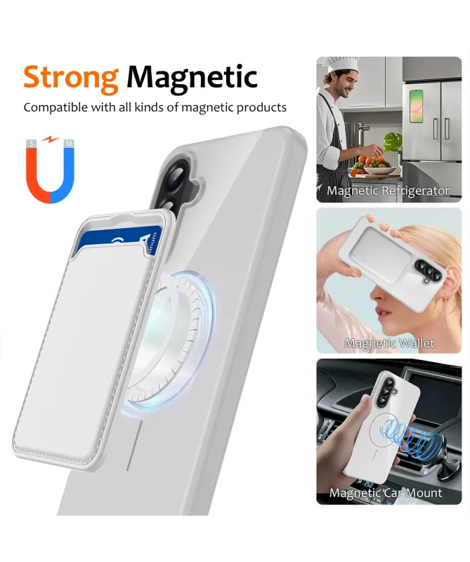 Coque Samsung Galaxy S25 FE Brillante MagSafe avec Lanière