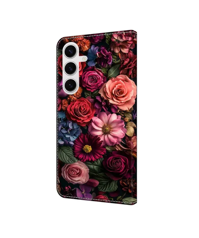 Housse Samsung Galaxy S25 FE | Bouquet Romantique Sombre
