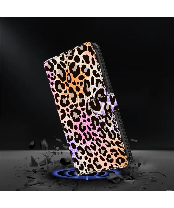Housse Samsung Galaxy S25 FE Léopard Coloré