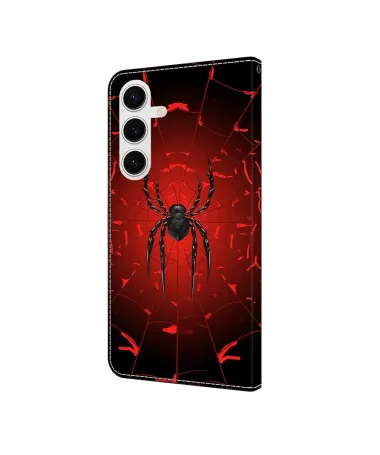 Housse Samsung Galaxy S25 FE Araignée Rouge