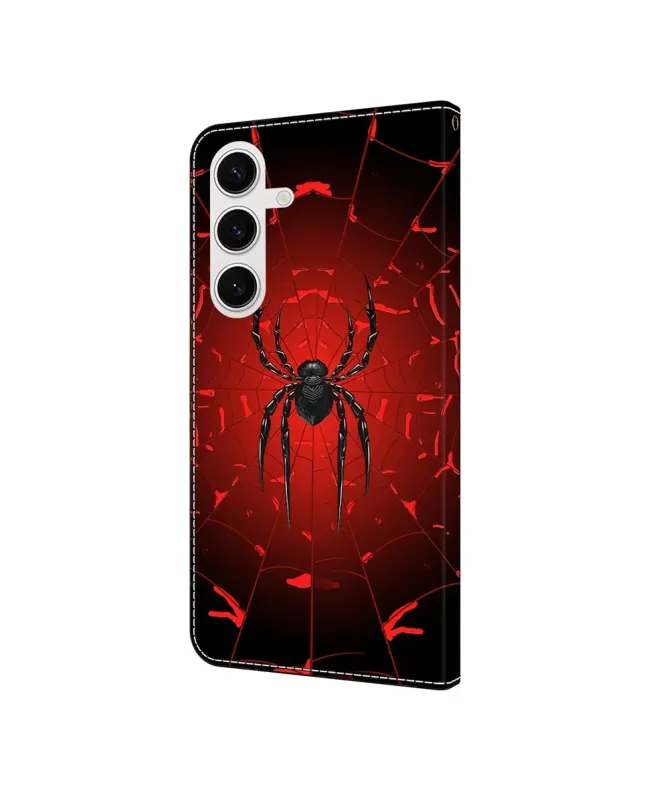 Housse Samsung Galaxy S25 FE Araignée Rouge