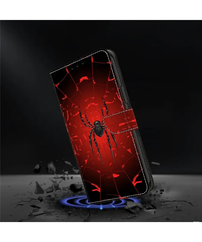 Housse Samsung Galaxy S25 FE Araignée Rouge