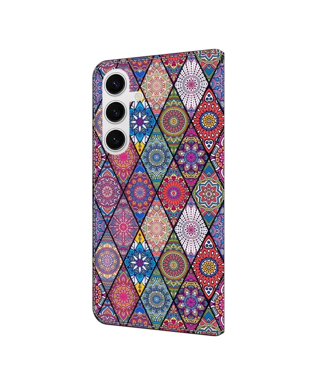 Housse Samsung Galaxy S25 FE Patchwork Mandala