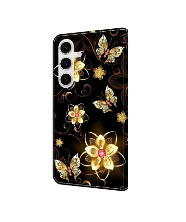 Housse Samsung Galaxy S25 FE Bijoux Dorés