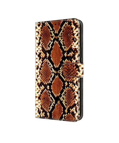 Housse Samsung Galaxy S25 FE Motif Peau de Serpent