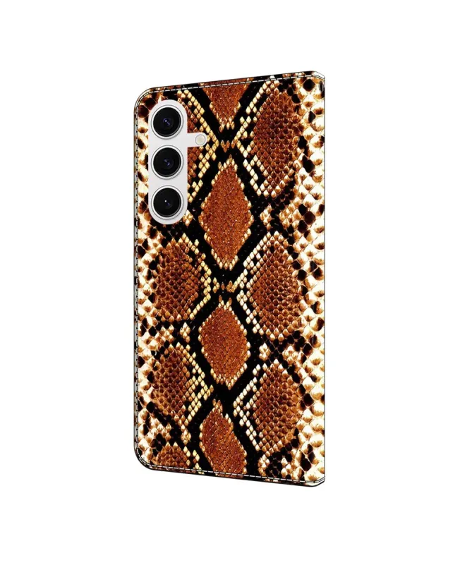 Housse Samsung Galaxy S25 FE Motif Peau de Serpent