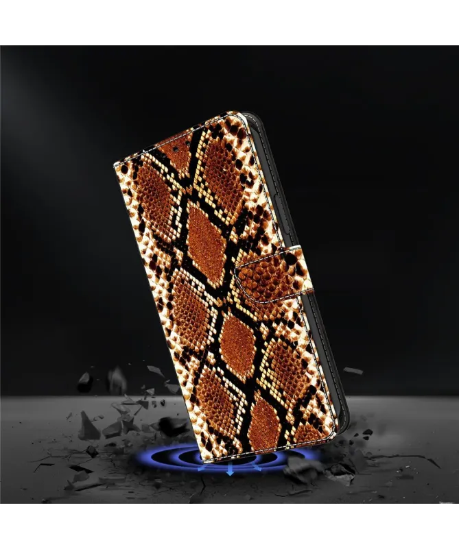 Housse Samsung Galaxy S25 FE Motif Peau de Serpent