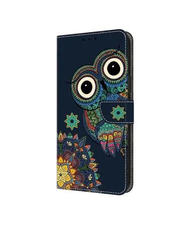 Housse Samsung Galaxy S25 FE Hibou Mandala