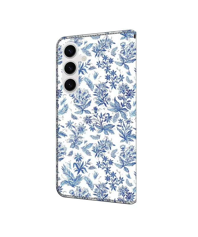Housse Samsung Galaxy S25 FE Porcelaine Florale