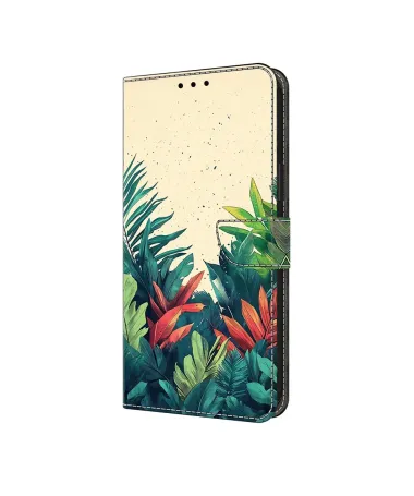 Housse Samsung Galaxy S25 FE Feuilles Tropicales