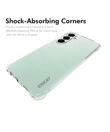Samsung Galaxy S25 FE - Protection Coque ENKAY Transparent