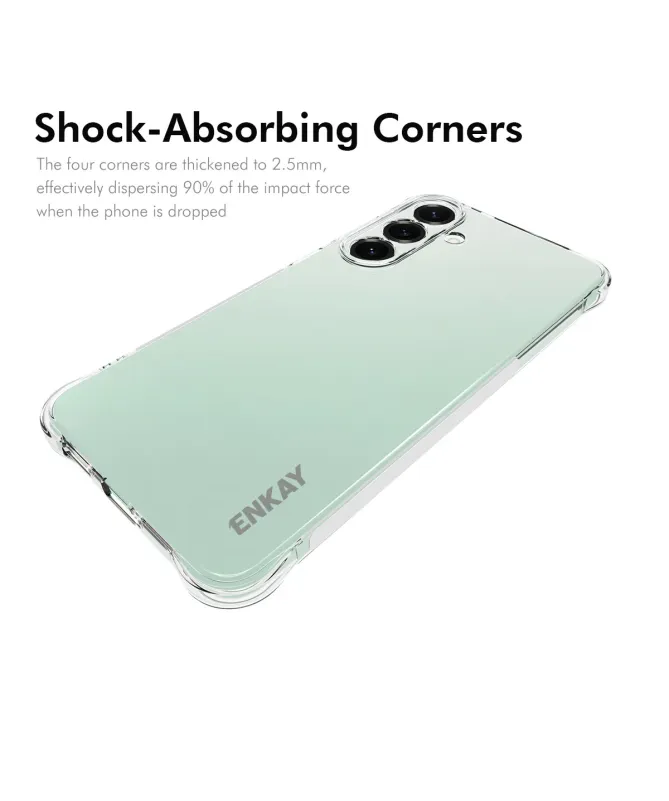 Samsung Galaxy S25 FE - Protection Coque ENKAY Transparent
