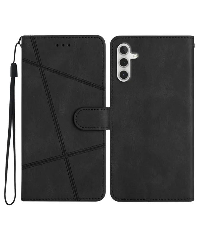 Housse Portefeuille Samsung S25 FE Lignes Graphiques