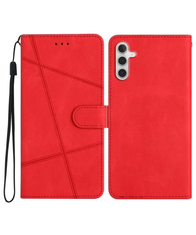 Housse Portefeuille Samsung S25 FE Lignes Graphiques