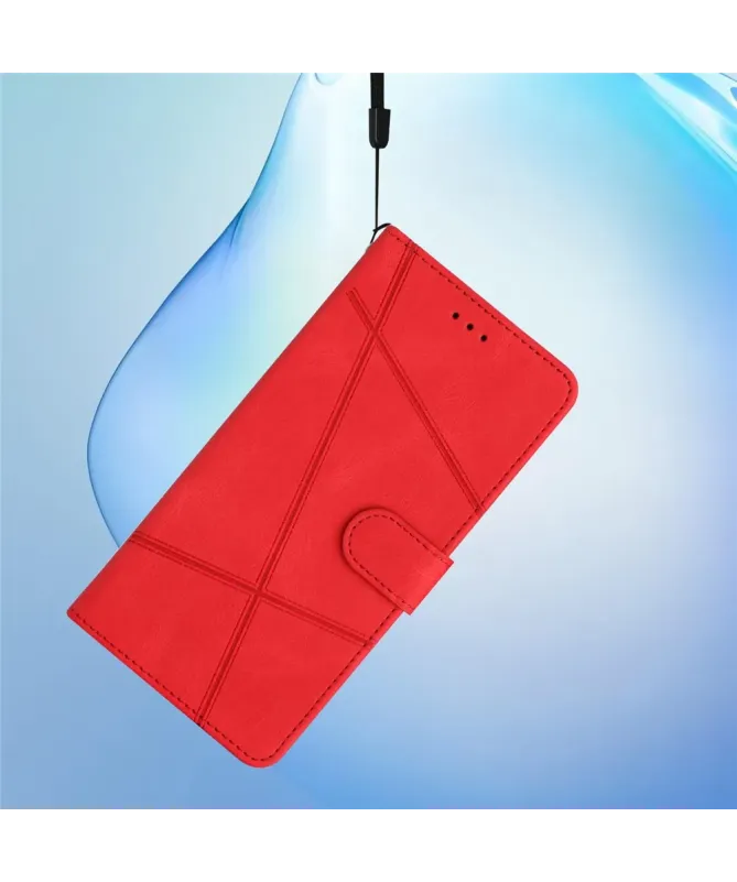 Housse Portefeuille Samsung S25 FE Lignes Graphiques
