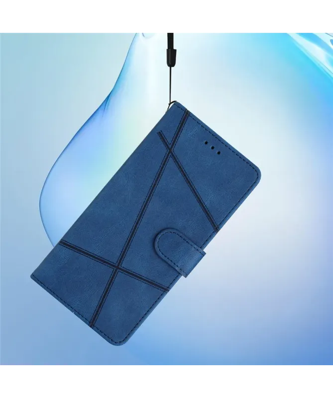 Housse Portefeuille Samsung S25 FE Lignes Graphiques