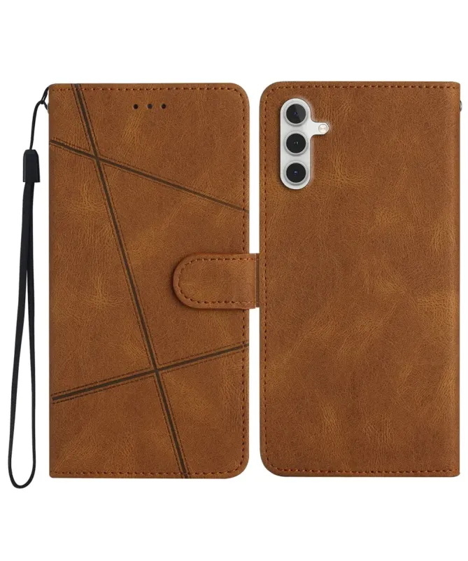 Housse Portefeuille Samsung S25 FE Lignes Graphiques
